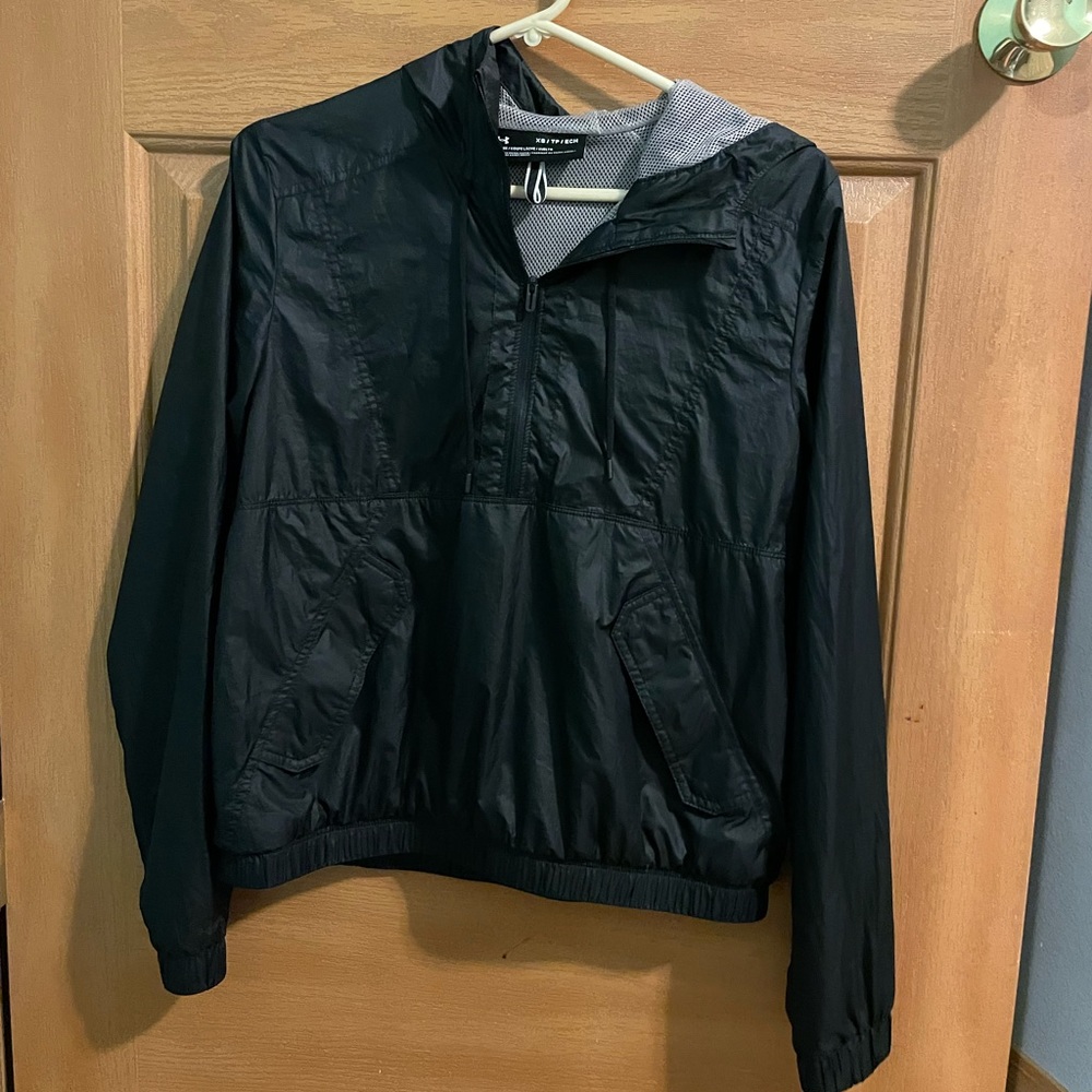 black Under Armour windbreaker, woman’s extra small